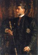 Jan Matejko Portrait of Alfred Potocki Sweden oil painting artist